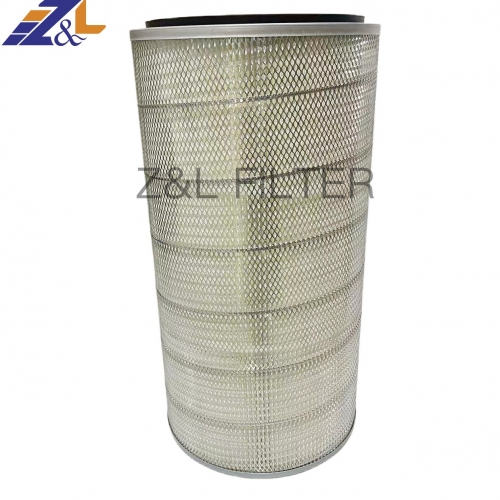Z&L FILTER supply high efficiency PTFE pure membrane pleated dust air filter cartridge