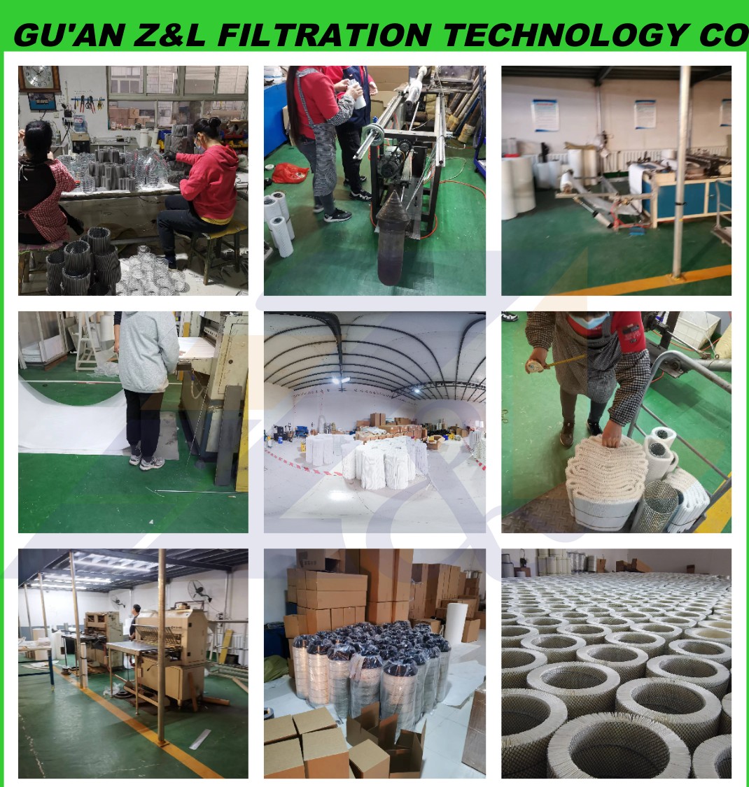 APR.14TH.2022 Factory dust collector air filter is during processing .