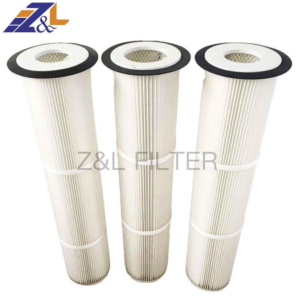 Z&l factory direct supply dust collector membranes air filter cartridge for drilling machinery,excavator