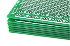 ELECTRONICS-SALON 1PCS Double-Side Prototype PCB,Universal Board, 296x72mm.