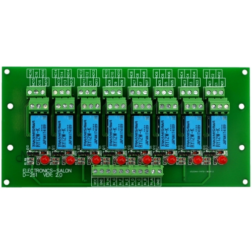 thumbnail image 2 of 8 Channel 12v Relay Module @ Best Price In India Campus Component 2 of 14