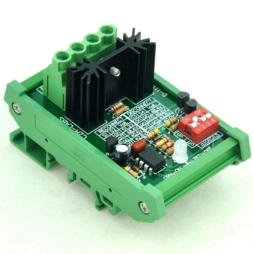CZH-LABS DIN Rail Mount Low Voltage Disconnect Module LVD, 48V 30A, Protect Battery.