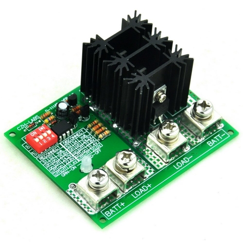 CZH-LABS Low Voltage Disconnect Module LVD, 24V 80A, Protect/Prolong Battery Life.