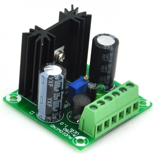 AUDIOWIND -1.5 to -29V DC Negative Voltage Adjustable Regulator Module Board, LM337 IC.