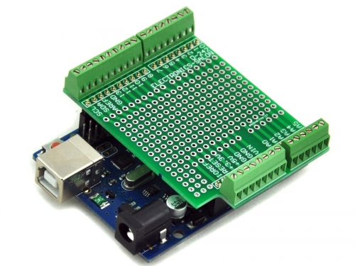 Assembled Terminal Shield For Arduino Assembled Screw Terminal Block ...