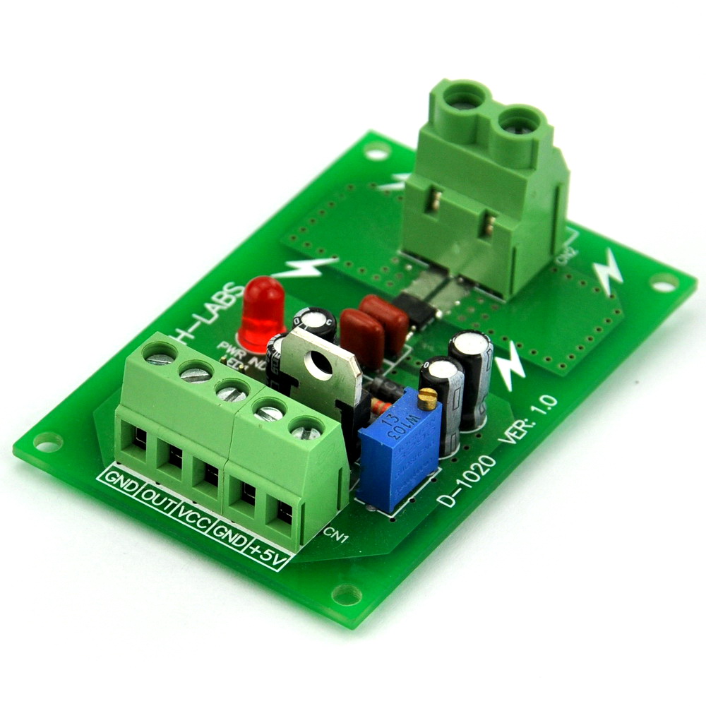 /-150Amp AC/DC Current Sensor Module x1 based on ACS758 DIN Rail Mount 