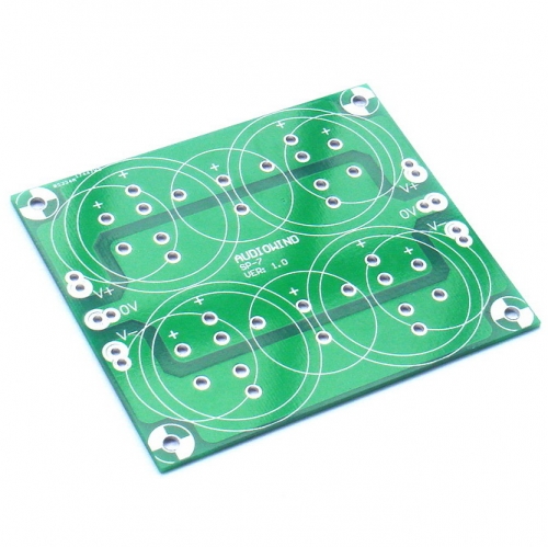 Capacitor Filter PCB, for Upgrade Audio Power Amplifier.