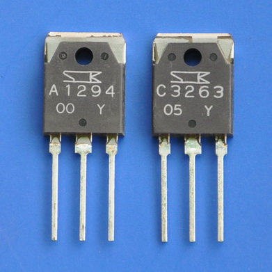 1pcs 2SA1294 & 1pcs 2SC3263 SANKEN Audio Transistor, A1294 C3263