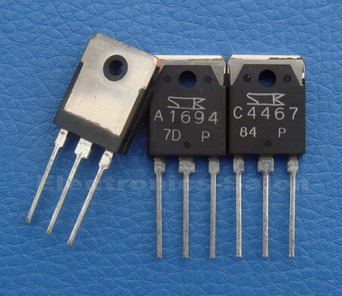 1pcs 2SA1694 & 1pcs 2SC4467 Original SANKEN Transistor.