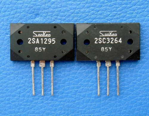 1pcs 2SA1295 & 1pcs 2SC3264 Original SANKEN Transistor.
