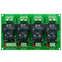 CZH-Labs 12V Passive 4 SPST-NO 30Amp Power Relay Module Board.