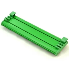 ELECTRONICS-SALON DIN Rail Mount Fused 8 DPDT 5A Power Relay Interface Module, G2R-2 24V DC Relay