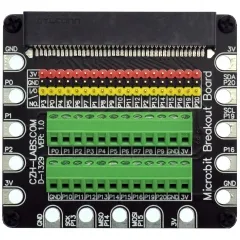 Edge Connector IO Breakout Board for BBC micro:bit, Microbit Breakout Module.