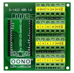 Screw Terminal Block Breakout Module Board for ESP32-C3-DevKitC-02