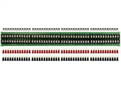 DIN Rail Mount 20Amp 2x48 Position Barrier Terminal Block Module