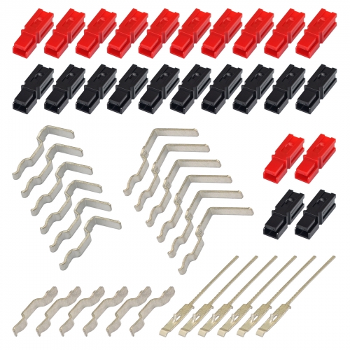 24PCS 4 Types PCB Powerpole Power Contactor Assortment Kit