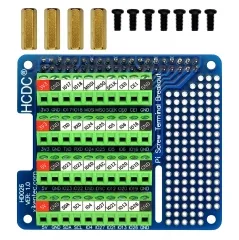 RPi Screw Terminal Block Breakout HAT Module for Raspberry Pi A+ 3A+ B+ 2B 3B 3B+ 4B