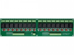 ELECTRONICS-SALON 16 SPDT 10Amp Power Relay Module, DC 5V Version.