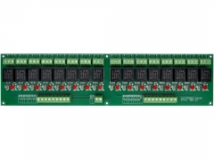 ELECTRONICS-SALON 16 SPDT 10Amp Power Relay Module, DC 12V Version.