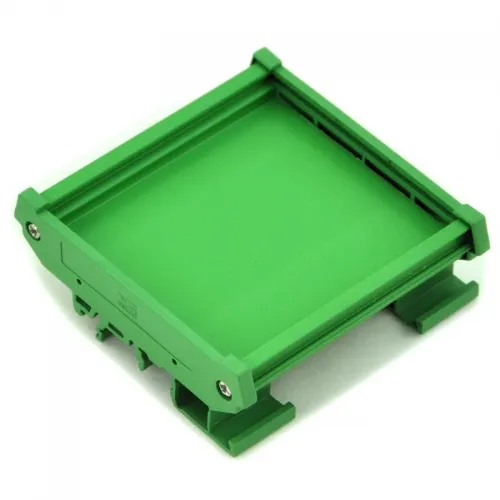DIN Rail Mount Carrier, for 75mm x 72mm PCB, Housing, Bracket