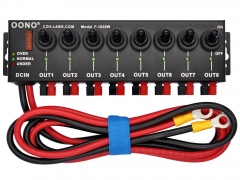 Wired 8 Channel Anderson Powerpole Connector Power Splitter Distributor Source Strip, with 8 Independent Control Switches