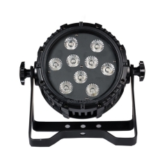 IP65 waterproof 9*18W RGBWA UV 6in1 wireless dmx battery powered led par light