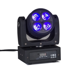 4X10W RGBW 4IN1 LED Mini Moving Head Licht