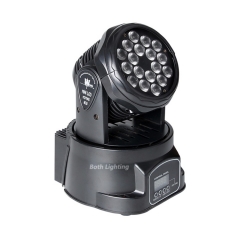 18*3w RGB led beam moving head wash light