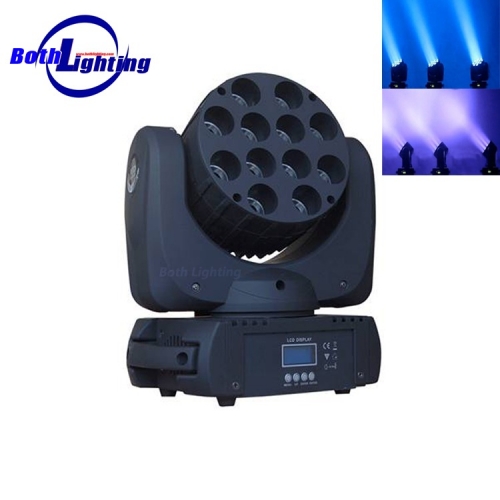 12*10w RGBW 4in1 led moving head wash beam light