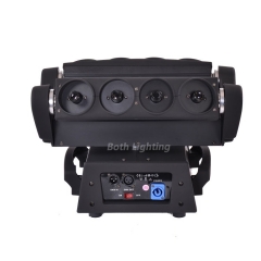 8 eyes RGB Led Moving Head laser Light