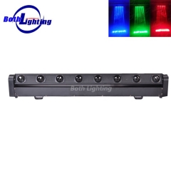 8 * 10W RGBW 4in1 LED Lichtstrahl bewegliches Hauptstablicht