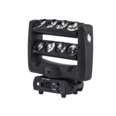 8 * 10W 4 in 1 LED-Spinnen-Lichtstrahl-Licht