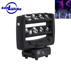 8 * 10W 4 in 1 LED-Spinnen-Lichtstrahl-Licht