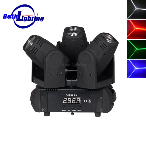 3 * 10W 4in1 RGBW Led Beam Moving Head Light
