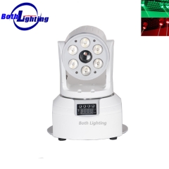 6x8w RGBW 4in1 + 10W led moving head beam wash light