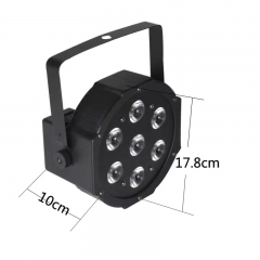 Plastic 7*10W RGBW 4 in 1 LED Par Light