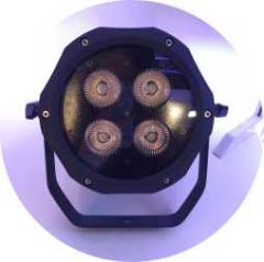 IP65 impermeable 4x18w RGBAW UV 6in1 led par light