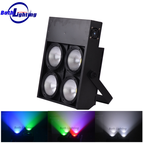 4 * 100w COB LED Publikum Blinder Licht