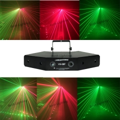 6 lens RGB Laser effect Light