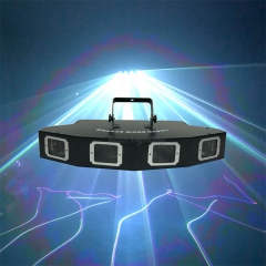 4 lens RGB full color Laser effect Light