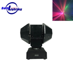 Luz principal movente do efeito do laser de 10 lentes RGB