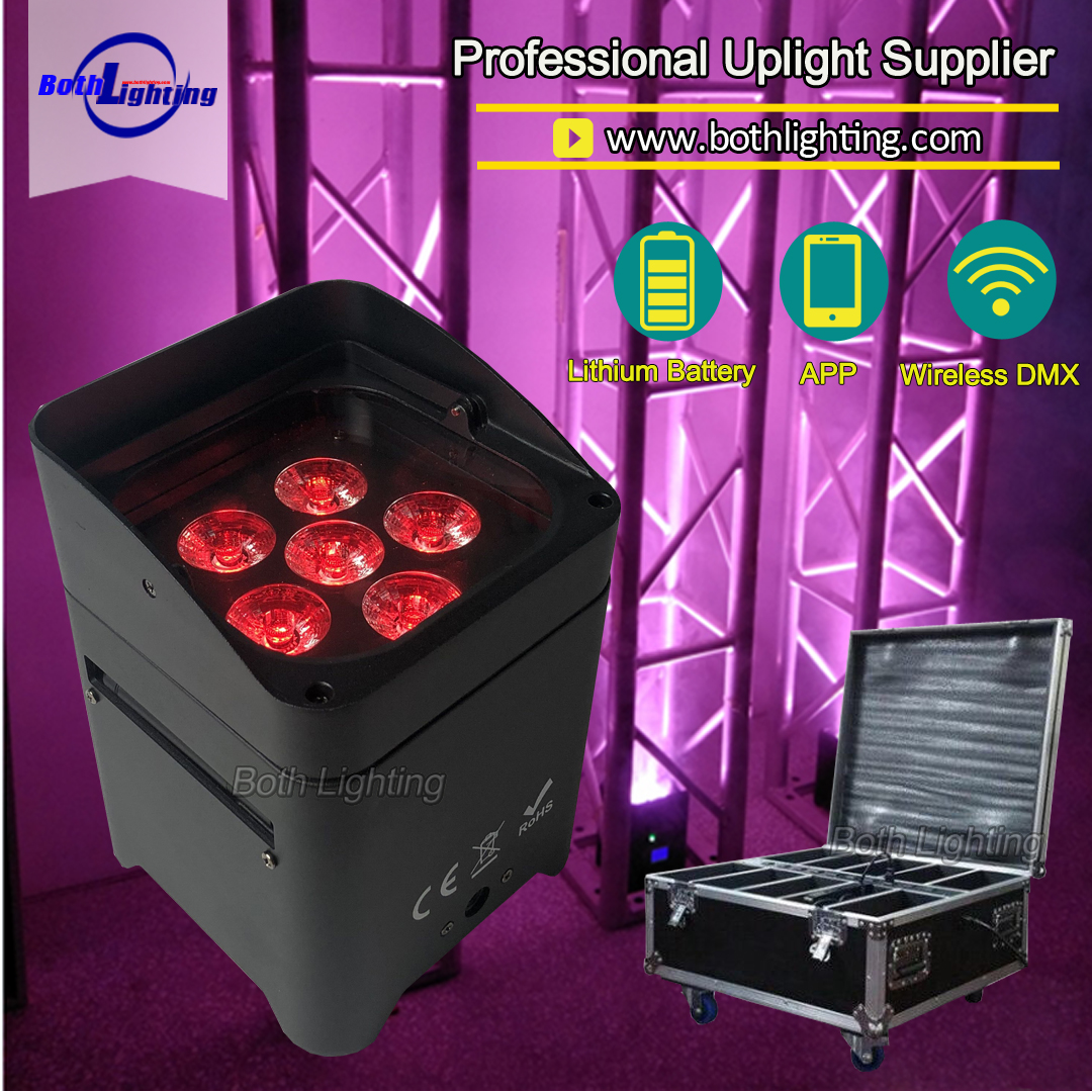 3 razones para usar este dj s6 inteligente Uplighting en la boda