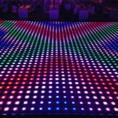 Pista de baile dgital con led inalámbrico de 64 puntos