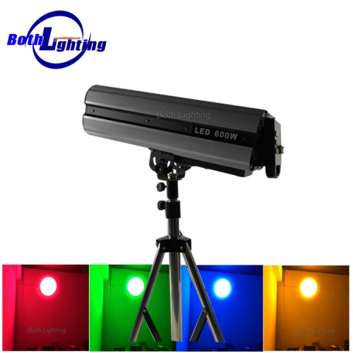 600W LED Follow up light with stand and case