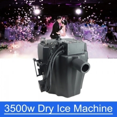 Máquina de niebla de hielo seco 3500w Efecto de escenario Máquina de hielo  seco Máquina de humo bajo para eventos de boda de fiesta de DJ :  Instrumentos Musicales 