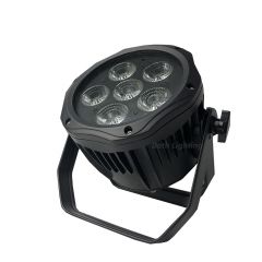 6*18w RGBWA+UV 6in1 Светодиодный водонепроницаемый аккумулятор Par Light