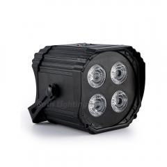 Top PAR hex6 RF 4*18W RGBWA UV 6 en 1 Inalámbrico DMX LED Uplight RF Control remoto