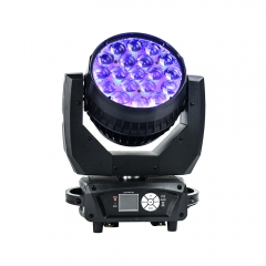 Lyre Aura 19x15w RGBW Wash LED avec zoom