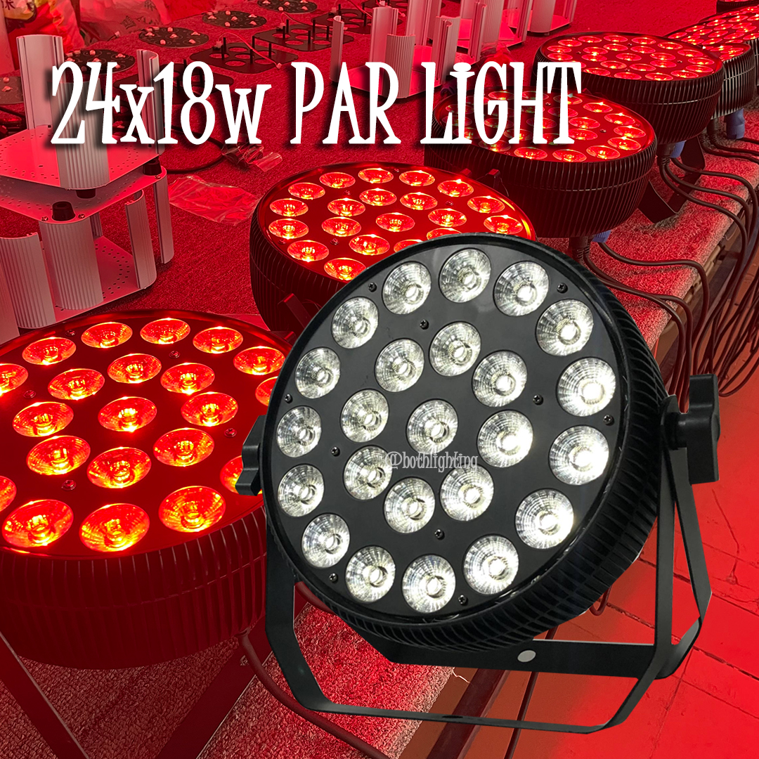 Projet USA - 20pcs LED PAR + 4pcs LED Profil Spotlight