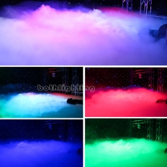 Máquina de niebla de agua baja de 3000W para escenario de boda